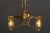Jugendstil Chandelier with Painted Opaline Glass Shades, Vienna, 1908 For Sale - Image 13 of 18