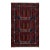 Rug & Kilim’s Afghani Baluch Tribal Rug in Red With Geometric Patterns For Sale