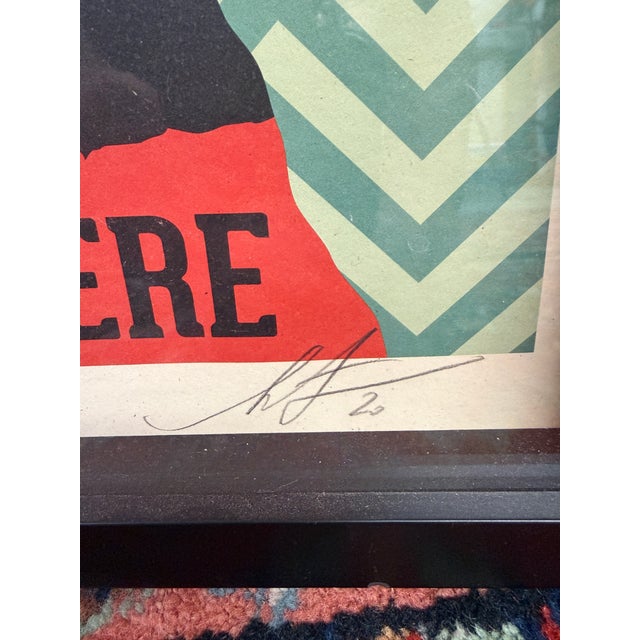 Shepard Fairey “Injustice Anywhere Threatens Justice Everywhere” Signed Lithograph For Sale - Image 12 of 12
