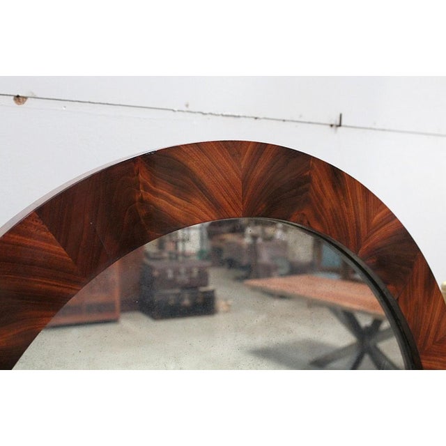 Empire Napolean 1 Mirror in Mahogany Veneer For Sale - Image 9 of 18