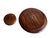 Mid 20th Century Hand Turned Black Walnut Wood Chip and Dip Set, 2 Pieces For Sale - Image 13 of 15