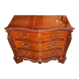 Millender Mahogany George II Style Dresser Commode Chest of Drawers For Sale