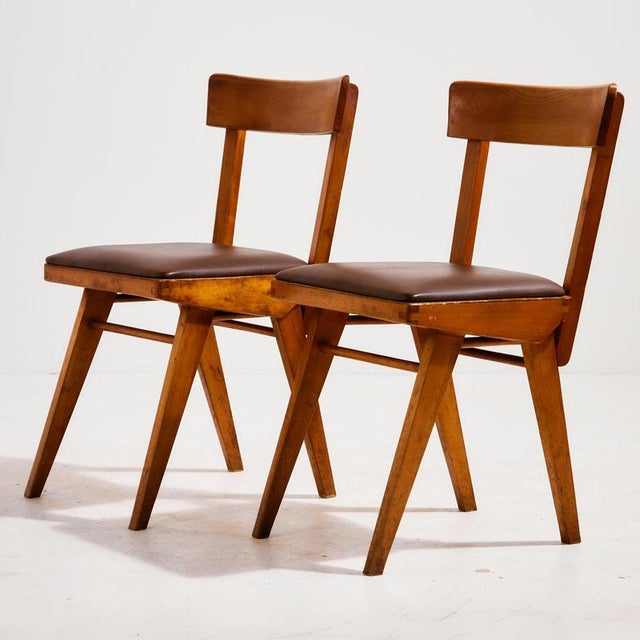 Vintage Side Chair in Oak For Sale - Image 18 of 18