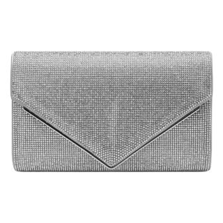 Rafe Candy Envelope Clutch in Silver For Sale