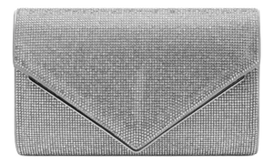 Rafe Candy Envelope Clutch in Silver