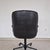 Black Leather Executive Chair by Charles Pollock for Comforto, 1970s For Sale - Image 8 of 12