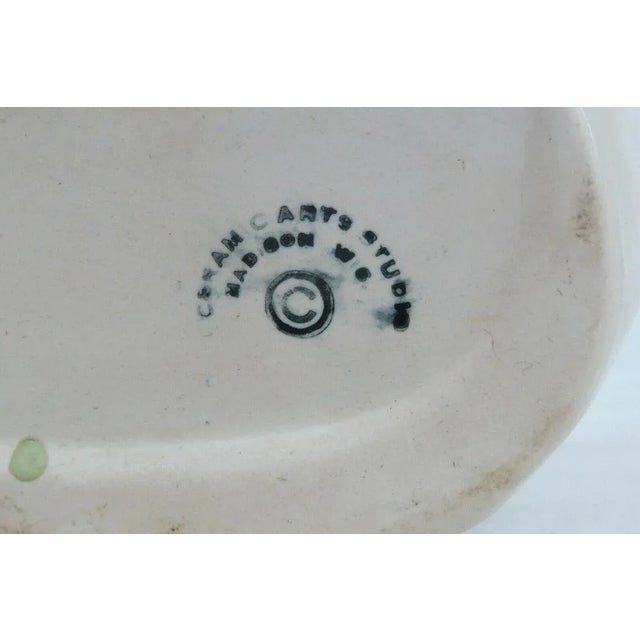 Ceramic Arts Studio Manchu Asian Chinese Man Vintage Head Vase For Sale - Image 10 of 11