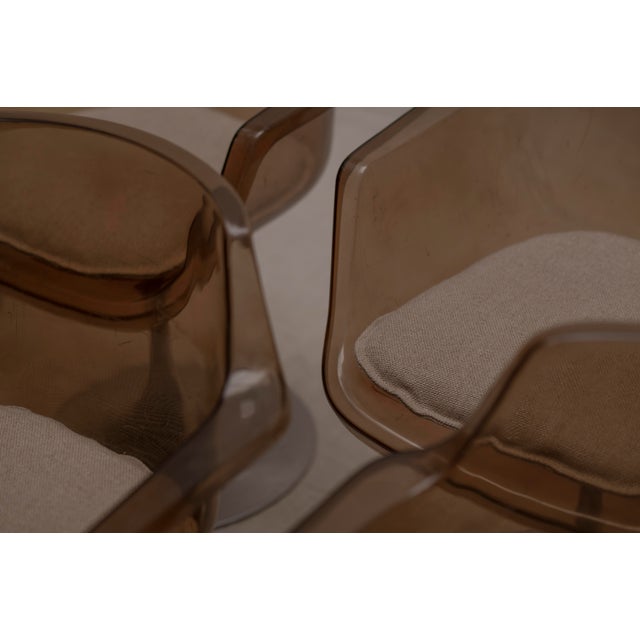 Space Age Dining Chairs, France, 1970s, Set of 6 For Sale - Image 3 of 13