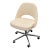 Eero Saarinen for Knoll Executive Office Chair, Pearl Boucle For Sale