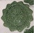 Mid-Century Modern Vintage Bordallo Pinheiro Green Rabbit Accent Scalloped Majolica Salad Plates -Set of 4 For Sale - Image 3 of 4