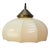 French green opaline glass pendant lights 2 meter black cotton flex E27 / E26 Up to 250V (Europe/UK Standard).The wiring...