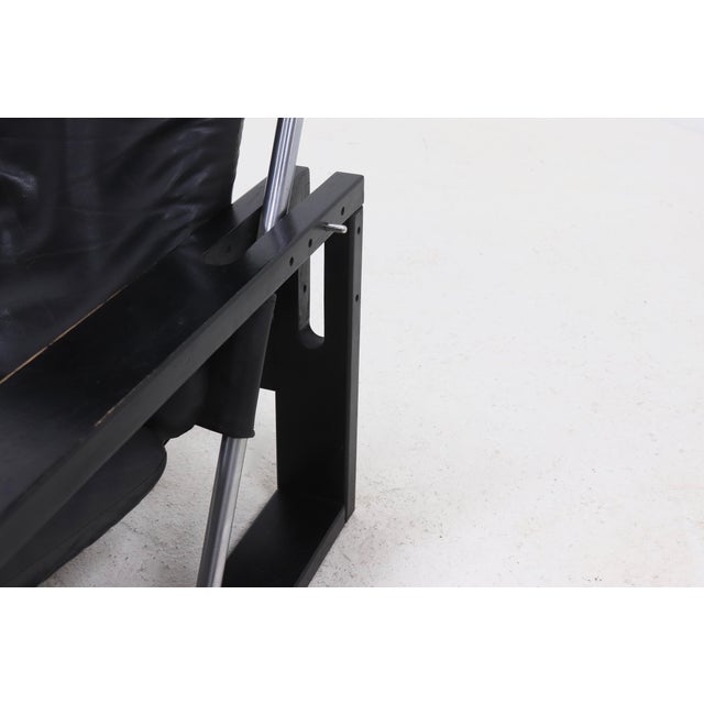 1970s Brutalist Adjustable Lounge Chair by Sonja Wasseur, 1970s For Sale - Image 5 of 16