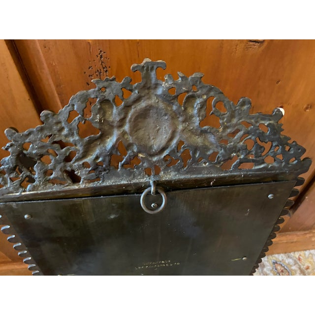 Mid 19th Century Tiffany & Co Mirror with Side Sconces For Sale - Image 10 of 12