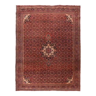 Antique Bidjar Rug 9'0'' x 12'1'' For Sale