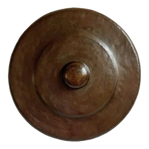 Large Vintage Iron Gong