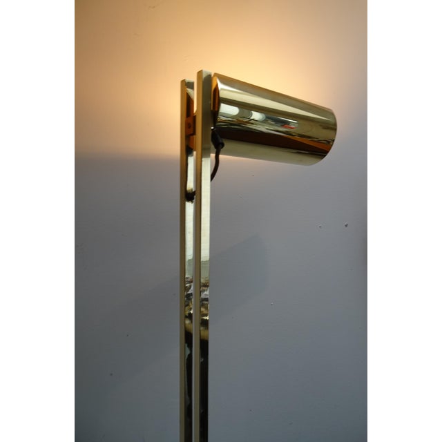 Vintage Brass Floor Lamp, 1980s For Sale - Image 12 of 18