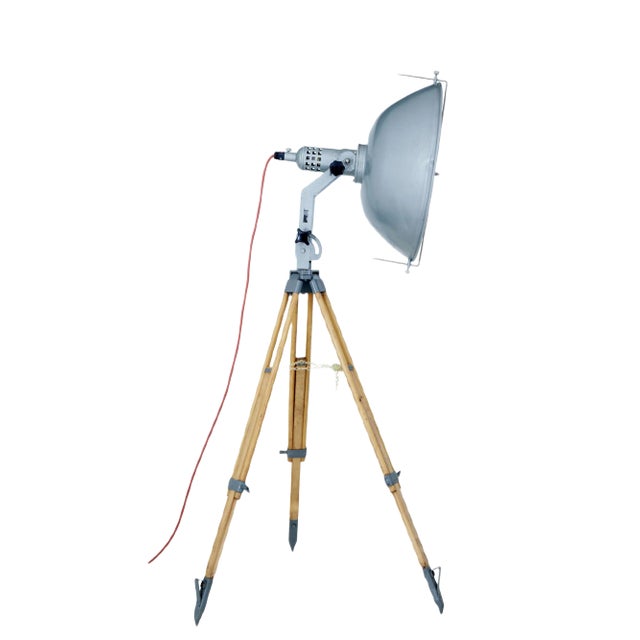 Mid-Century Theatre Lamp from Jupiterlicht For Sale