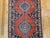 Antique Persian Kurdish Bidjar Runner Rug, Hand-Knotted Wool, Geometric Pattern, Terracotta & Navy, 3x13 For Sale - Image 12 of 17