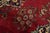 2000 - 2009 Tabriz Rug 8’3” X 11’3” Red Wool Vintage Traditional Hand-Knotted Carpet For Sale - Image 5 of 15