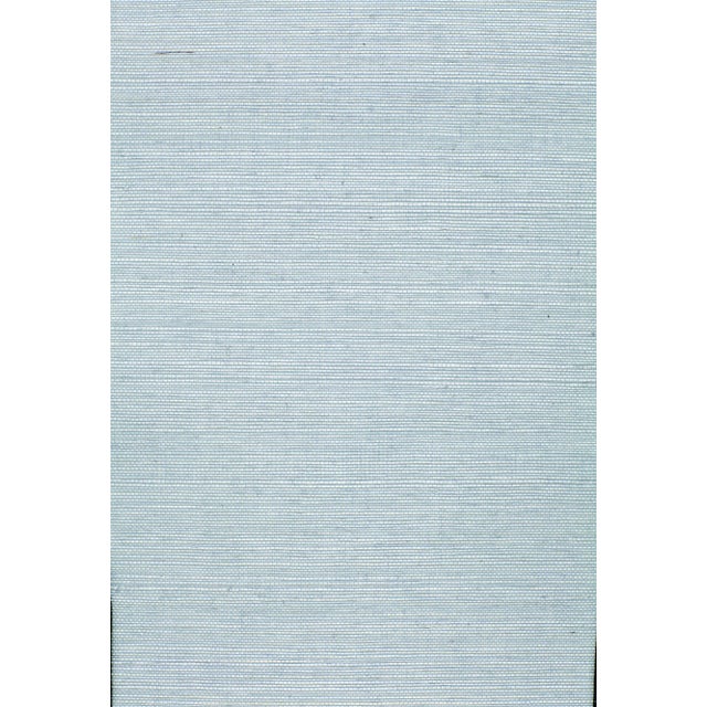 Contemporary Sample - Schumacher Haruki Sisal Wallpaper in Lavender For Sale - Image 3 of 3