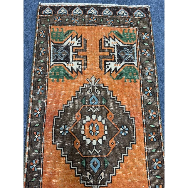 Turkish Yastik Rug 1'7" x 3'4" For Sale - Image 4 of 5