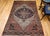 Persian Antique Farahan Sarouk Rug, Hand-Knotted Wool, Floral Pattern, Ivory & Brick Red, 5x7 For Sale - Image 3 of 17