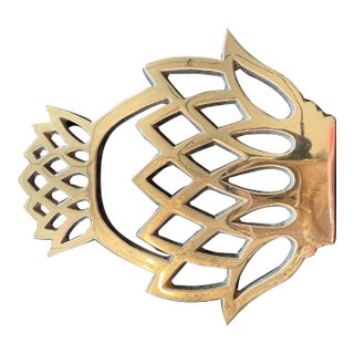 1970s Pineapple Trivet For Sale