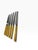 1940s Vintage Mid-Century Lamson Usa Butterscotch Catalin Steak Knives - Set of 6 For Sale - Image 5 of 5