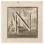Letter n is an etching realized by luigi vanvitelli of 18th century. The etching belongs to the print suite “antiquities...