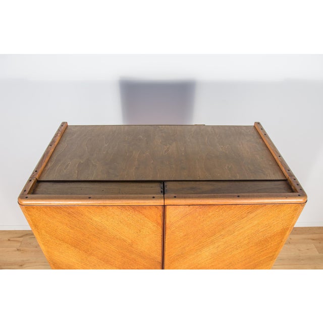 Art Deco Oak Wardrobe from Fitrobe, 1930s For Sale - Image 4 of 18