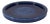 Large Low Stoneware Dish with Deep Blue Glaze by Per Linnemann-Schmidt ,1963 For Sale