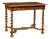 Antique Hand Carved Walnut Marquetry Table, 1865 For Sale