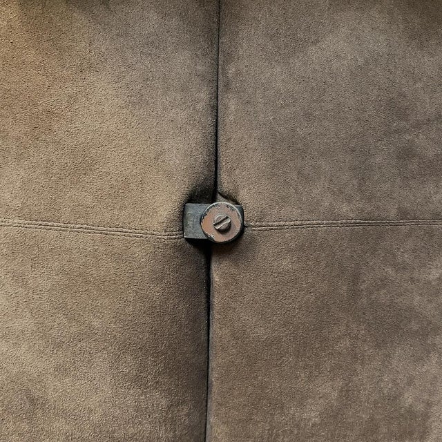 Brown Italian Modern Poufs Coronado by Afra Tobia Scarpa for B&B, 1970s, Set of 2 For Sale - Image 8 of 10
