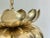 Brass Mid Century Large Brass Lotus Pendant Light Chandelier by Feldman For Sale - Image 8 of 11
