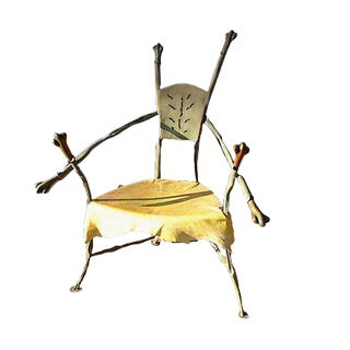 Sculptural Poetic Chair by Bohuslav Horák, 1990 For Sale