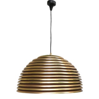 5639/S Saturno Gold-Plated Pendant Light by Kazuo Motozawa for Staff, 1970s For Sale