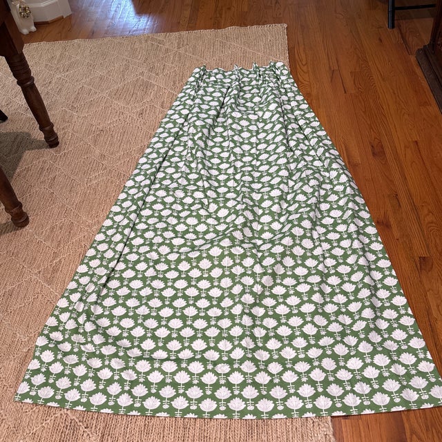 2020s Custom Pinch Pleat Drapes For Sale - Image 5 of 11