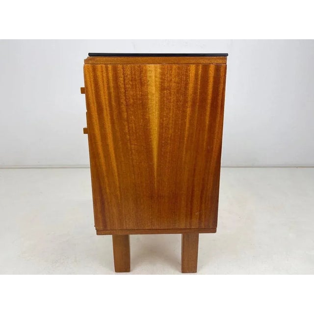 Wood Small Cabinet or Bedside Table by Frantisek Mezulanik, 1960s For Sale - Image 7 of 10