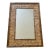 Faux Bamboo Rattan Wall Mirror For Sale
