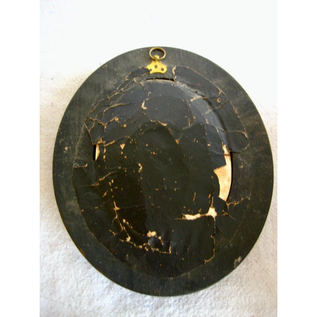 Virgin Mari and Child Meershaum Bas Relief Frame 19 Century For Sale - Image 10 of 10