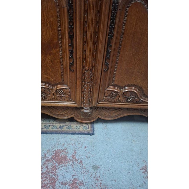 Late 19th Century Normandy Oak Bedroom Set, 1890, Set of 4 For Sale - Image 5 of 13