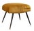 Upholstered Velvet Stool, Italy, 1950s For Sale