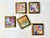 Ceramic Tile Coasters with Brass Frames and Fairytale Motifs, Germany, 1970s, Set of 5 For Sale - Image 11 of 11