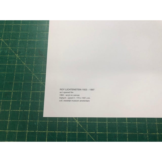 Roy Lichtenstein Roy Lichtenstein as I Opened Fire (triptych), 1997 For Sale - Image 4 of 12