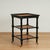 Pair of Vintage British Colonial Style Faux Bamboo Three Tiered Caned Stands For Sale - Image 14 of 17