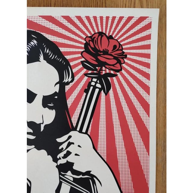Shepard Fairey (Obey Giant), Revolutionary Woman with Brush, 2000s, Screenprint For Sale - Image 5 of 8