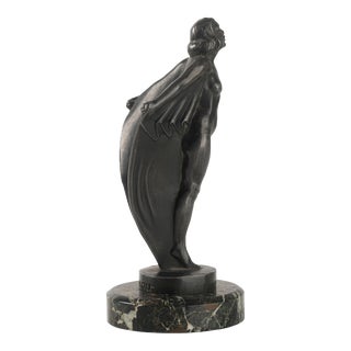 Le Verrier Art Deco Sculpture, Hood Ornament For Sale