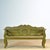 A charming, authentic Hungarian bench in its original paint from circa 1900 — a beautiful piece of craftsmanship with...