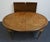 Henredon Furniture Folio Twelve Solid Walnut Rustic European 108" Oval Dining Table 20-8000 For Sale - Image 10 of 12