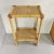 1970s Vintage Console Entrance Furniture and High Bamboo Tables by Vimini, 1970s, Set of 3 For Sale - Image 5 of 10